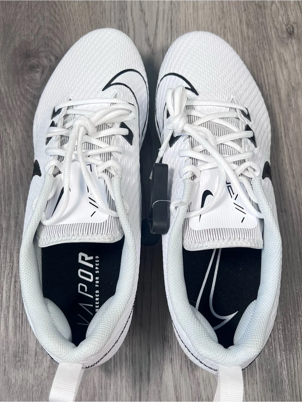 Nike Football Cleats Vapor Edge Speed 360 DT White Men's Size 14 Wide FJ7093-100